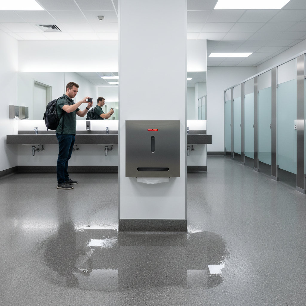 Restroom issue reporting